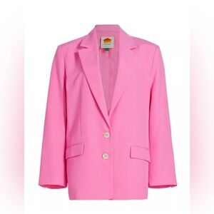 NWT FARM RIO PINK BLAZER